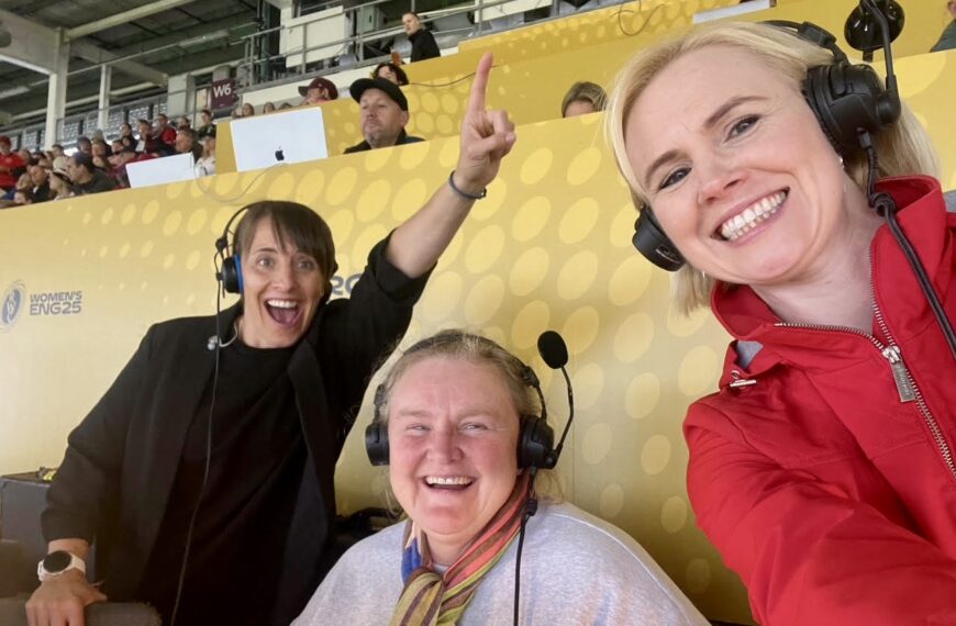 BE PREPARED! Sara Orchard on the Art of Rugby Commentary