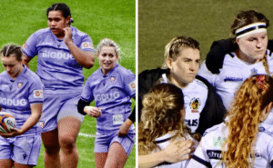 DERBY NIGHT, UNDER THE LIGHTS. Gloucester v Exeter