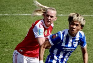 GROUND DOWN? FA Cup quarter-final. Arsenal 0 Brighton 2