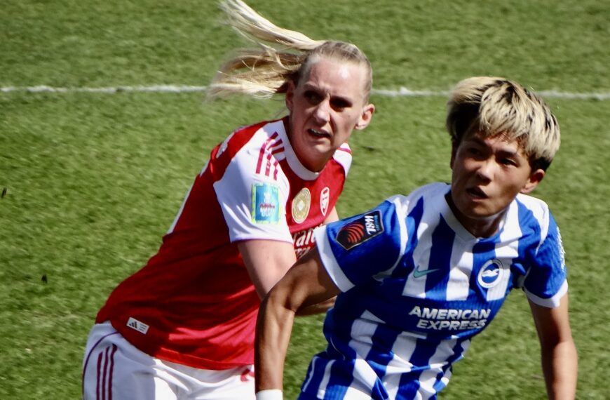 GROUND DOWN? FA Cup quarter-final. Arsenal 0 Brighton 2