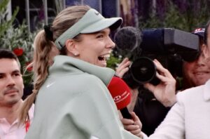 BOULTER FROM THE BLUE: revved up and ready, Katie Boulter cannot wait for Wimbledon