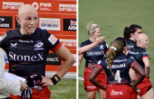 SPEED MERCHANT. Saracens star Liv Apps is in the form of her life for the PWR Final