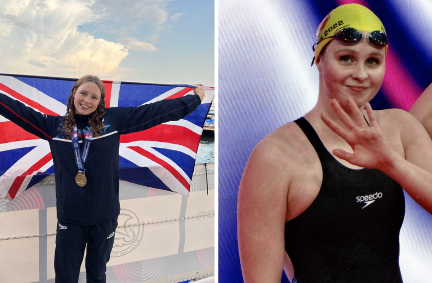 FEARLESS – Team GB’s teen swim star Amelie Blocksidge is in it for the long haul