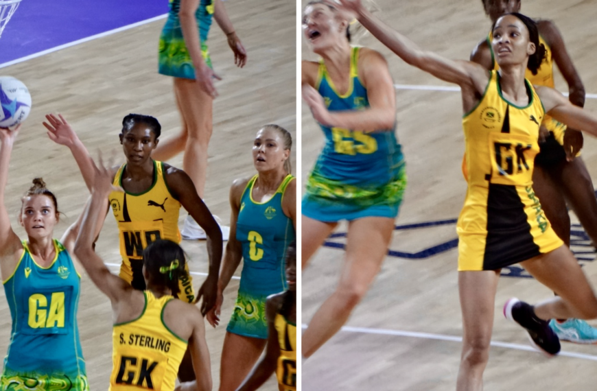 NO LOVE LOST – Netball at the ‘friendly’ Commonwealth Games can be far from it…